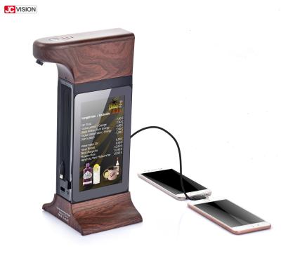 China 7inch Double Sided Screen Hand Dispenser Sanitizer Digital Advertising Kiosk for sale