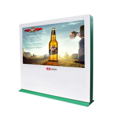 China IP65 Outdoor Waterproof LCD Display Kiosk , 86inch Totem Digital Signage for sale