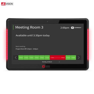 China LED Light Conference Room Displays , NFC Poe Meeting Room Schedule Display for sale