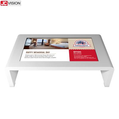중국 현명한 고정 헤드 디스크 다중 터치 표면 테이블, 맞춘 터치 스크린 커피 테이블 판매용