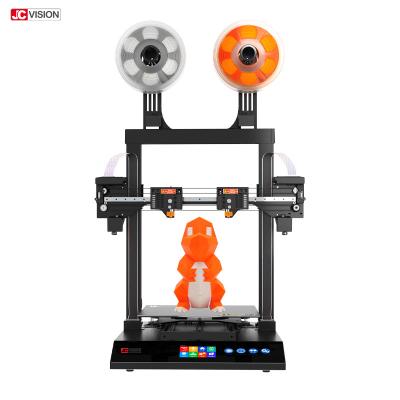 Китай Сопла принтера 400W 2 штрангпресса 3D PLA JCVISION настольные двойные продается