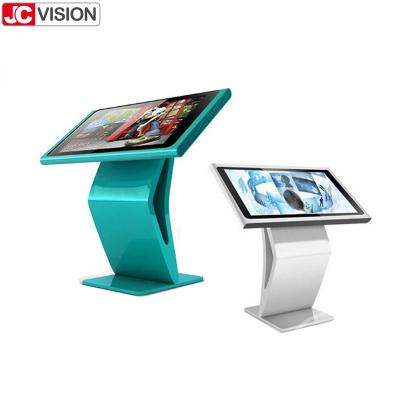 China Interactive 1920x1080 Digital Signage Touch Screens Kiosk On wheels for sale