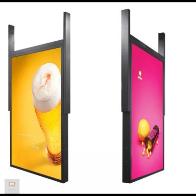 China 49inch Window Digital Signage Hanging Double Side Advertising Display for sale