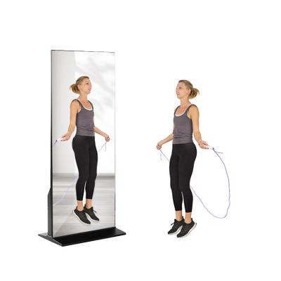 China Virtual 3D Workout TV 55inch DIY Smart Mirror Intelligent Touch Screen for sale