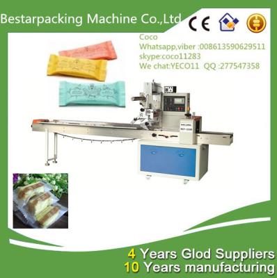 China flow pack machine in muti-function packaging machine for sale