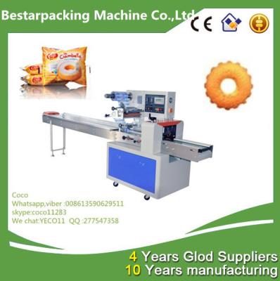 China Flow wrapper packaging machine for sale