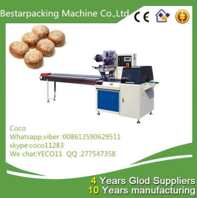 China sesame rolls flow pack machine for sale