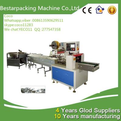 China Automatic packaging machine with revolving feeder for sale