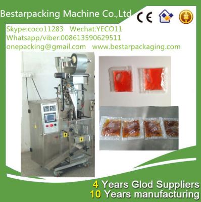 China Small sachet 1-50ml ketchup packing machine,ketchup vertical packaging machine for sale
