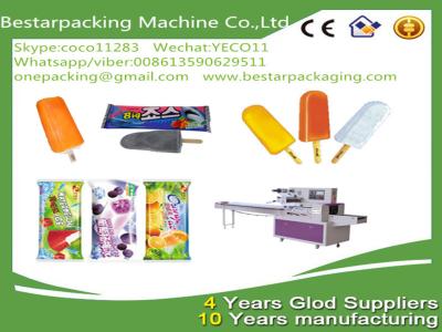 China Popsicle Packing Machine, Popsicle Wrapping Machine, Popsicle Packaging Machinery en venta