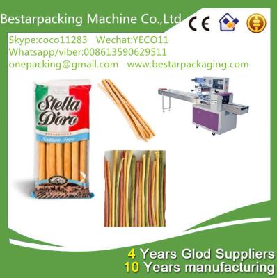 China Máquina empacadora Breadsticks, máquina empacadora de palitos, máquina de llenado de palitos de pan for sale