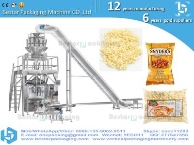 China How to make Arabia  freeze dried  shredded parmesan cheese into food pouch with high oxygen content en venta