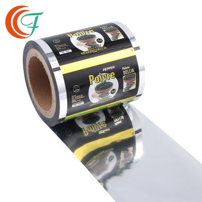 China Seasoning High Barrier Packaging Film 60mic to 80mic Sachets Sauce Food Packaging Film for sale