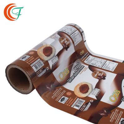 China Two Layer Plastic Food Packaging Film Food Grade Cake Bread Candy for sale