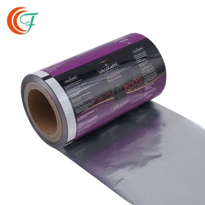China Película de rollo flexible del envase de plástico del café 60mic a 80mic que imprime para el carrete de película laminado de encargo de la comida en venta
