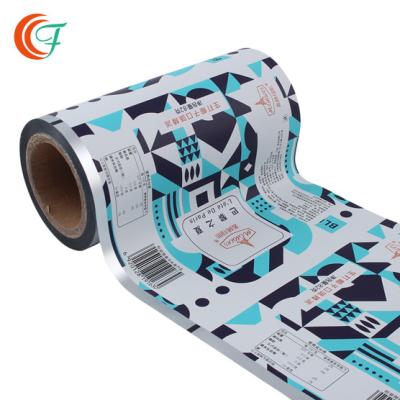 China Flexible Frozen Food Packaging Film 0.045-0.065mm Ice Cream Mylar Film Roll Plastic Roll Film for sale