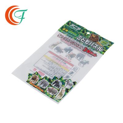 China Child Toy Plastic Food Packaging Pouch 0.07mm 0.14mm for sale