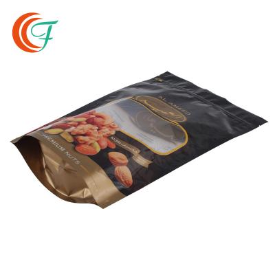 China BOPP PET PE Printed Plastic Bags For Food Packaging Nut Snack Resealable for sale