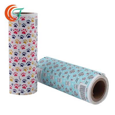 China Matte 100mic BOPP Lamination Film Wet Wipes Printed Film Packaging for sale