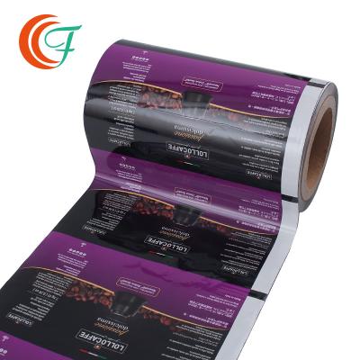 China Moisture Proof Laminated Roll Film Vmpet Metalized Polyester Film Colored PET Film Laminating Plastic Roll for sale