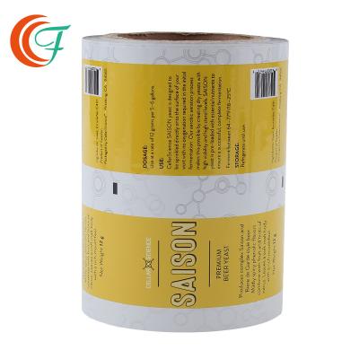 China Heat Sealable Laminated Roll Film Dish Washing Liquid Sachet Clear Film Roll Aluminum Package for sale