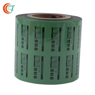 中国 ペッパー ソースはロール フィルム80micのプラスチック包むフィルム アルミニウム薄板にされたペット フィルムを薄板にした 販売のため