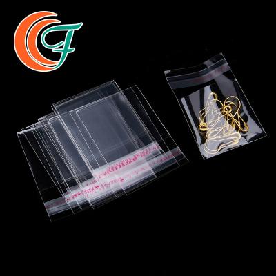 China Custom Printing OPP Packaging Bag Gift Food Grade Self Adhesive Clear for sale