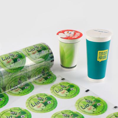 China Rollo de película plástica de impresión de huecograbado de envasado de bebidas de película de calefacción flexible gruesa en venta