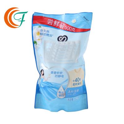 中国 Anti-static PET PE Stand Up Pouch for Laundry Detergent Powder Customized Plastic Bags 販売のため
