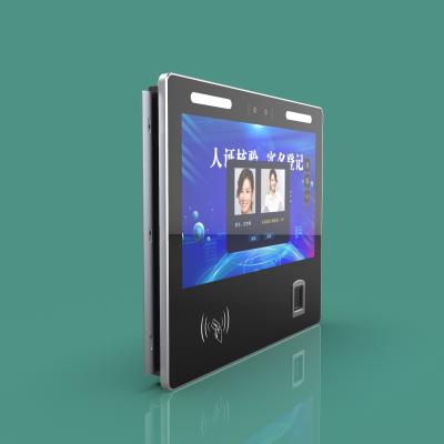 China 10 Point Capacitive Touch Screen Fingerprint Attendance Device 13.3 Inch OEM/ODM for sale
