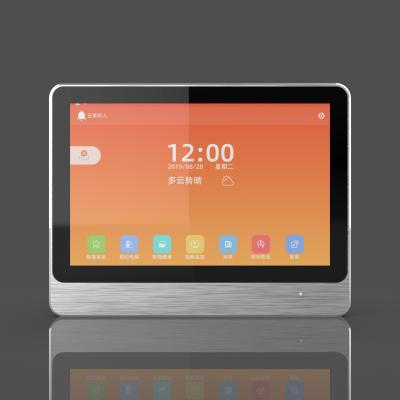 China Android Horizontal Video Intercom LCD Touch Screen Monitor Capacitive 8 Inch for sale