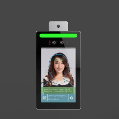 China Wall Hanging Face Recognition Temperature Detection Body Temperature Measurement System for sale