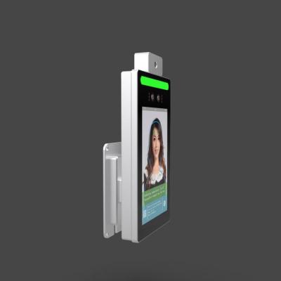 China 3w Smart Face Recognition Temperature Device Wall Hanging Temperature Access Control Face Recognition for sale