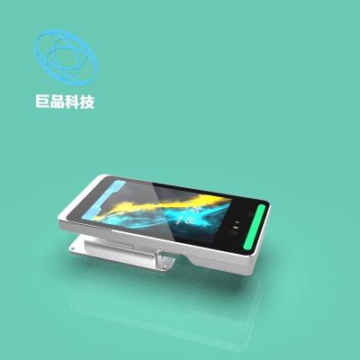China Wall Mounted Voice Broadcast Iris Recognition Machine Capacitive Touch for sale