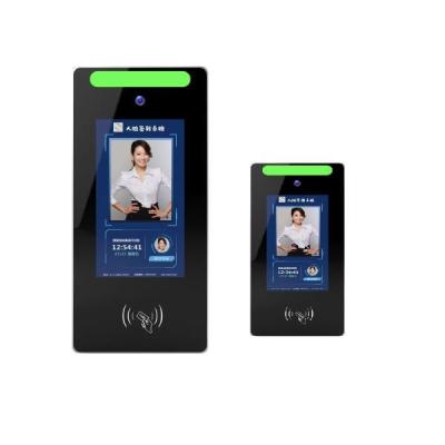 China Dispositivo biométrico do reconhecimento de cara do ai do controle de acesso da máquina da cara fixada na parede do painel LCD de 5 polegadas à venda