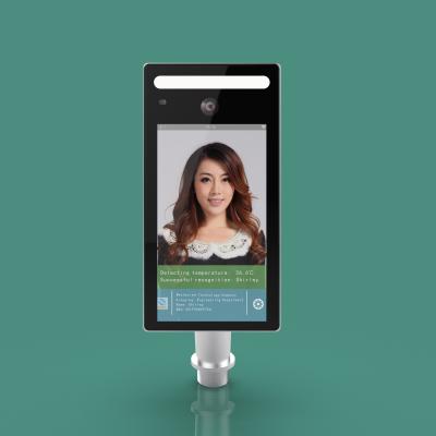 Chine Dispositifs biométriques 7Inch IP65 de reconnaissance des visages de porte à colonnes imperméables à vendre