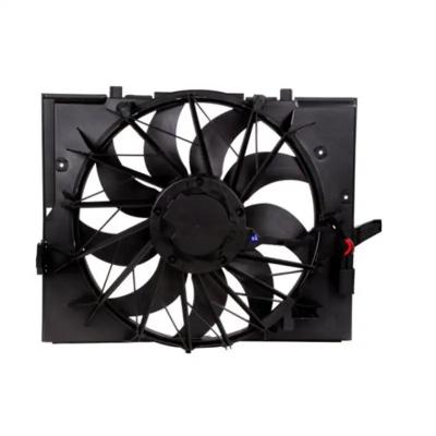 China Professional Test OE 17427543282 Radiator Fans 600W For E60 530i Auto Car Ac Condenser Fan for sale