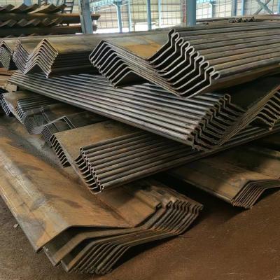 China Normalizing Hot Rolled Steel Sheet Pile Type3 Type 4 Z Type U Type 8.5mm for sale