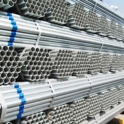 China Tubo de aço galvanizado por imersão a quente Tubo soldado para espessura de estrutura 0,4 - 4,5 mm para aplicação em estrutura à venda
