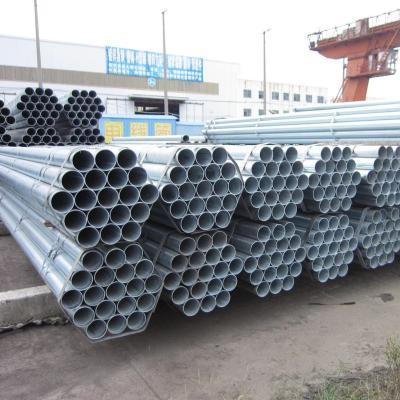 China Hot Dipped Galvanized Round Steel Pipe Pi Pipe Pre Galvanized Steel Pipe Galvanised Tube for sale