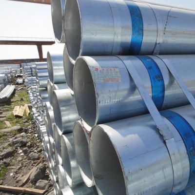 China ASTM A53 Tube Hollow Section Round Gi Pipe Zinc Coated Q195 Q235 Q345 Hot Dipped Galvanized Steel Pipe Tube for sale
