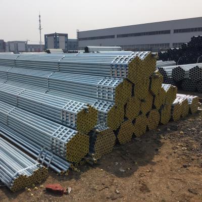 China Tubería de acero galvanizada de la inmersión caliente DN50/tubo galvanizado tubería de acero galvanizado tubo del SOLDADO ENROLLADO EN EL EJÉRCITO para el marco del invernadero en venta