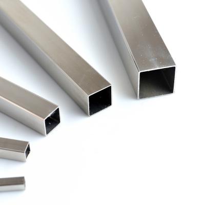 China Structure Application 201 304 Stainless Steel Square Tube / Stainless Steel Rectangle Pipe ASTM A312 for sale