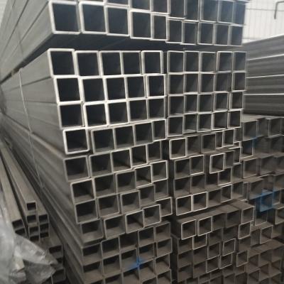 China Grade 202 Stainless Steel Square Pipe Bright Polsihed Outside / Hairline Finishing Stainless Steel Pipe for sale