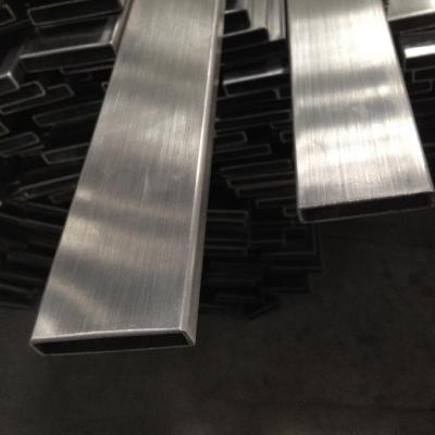 China Mirror Hairline Polished 201 304 316 Stainless Steel Square Pipe SS Rectangular Tubing for sale