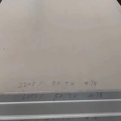 China Duplex 2205 Stainless Steel Plate EN 1.4462 / S31803 / S32205 Stainless Steel Plates NO.1 2B Surface for sale