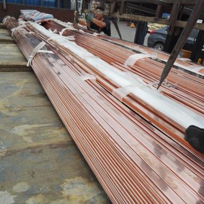 China CU-ETP Copper Flat Bar ASTM Standard C11000 Flat Copper Plate with EN 10204-3.1 Certificated for sale