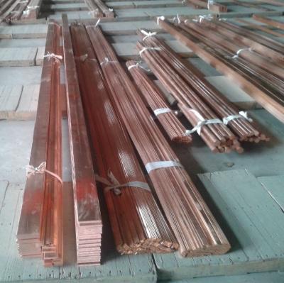 China C11000 Copper Flat Bar T2 Red Copper Flat Strip JIS C1100 for Structure for sale
