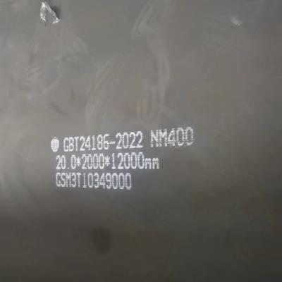 Китай GB стандарт NM400 NM450 NM500 износостойкая стальная плита / абразионностойкие пластины продается