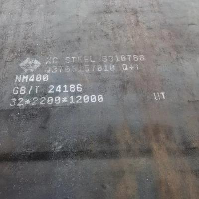 China Hot Rolled Steel Plate NM400 AR400 XAR400 from XINGCHENG 2m*8m 2.2m*12m for sale